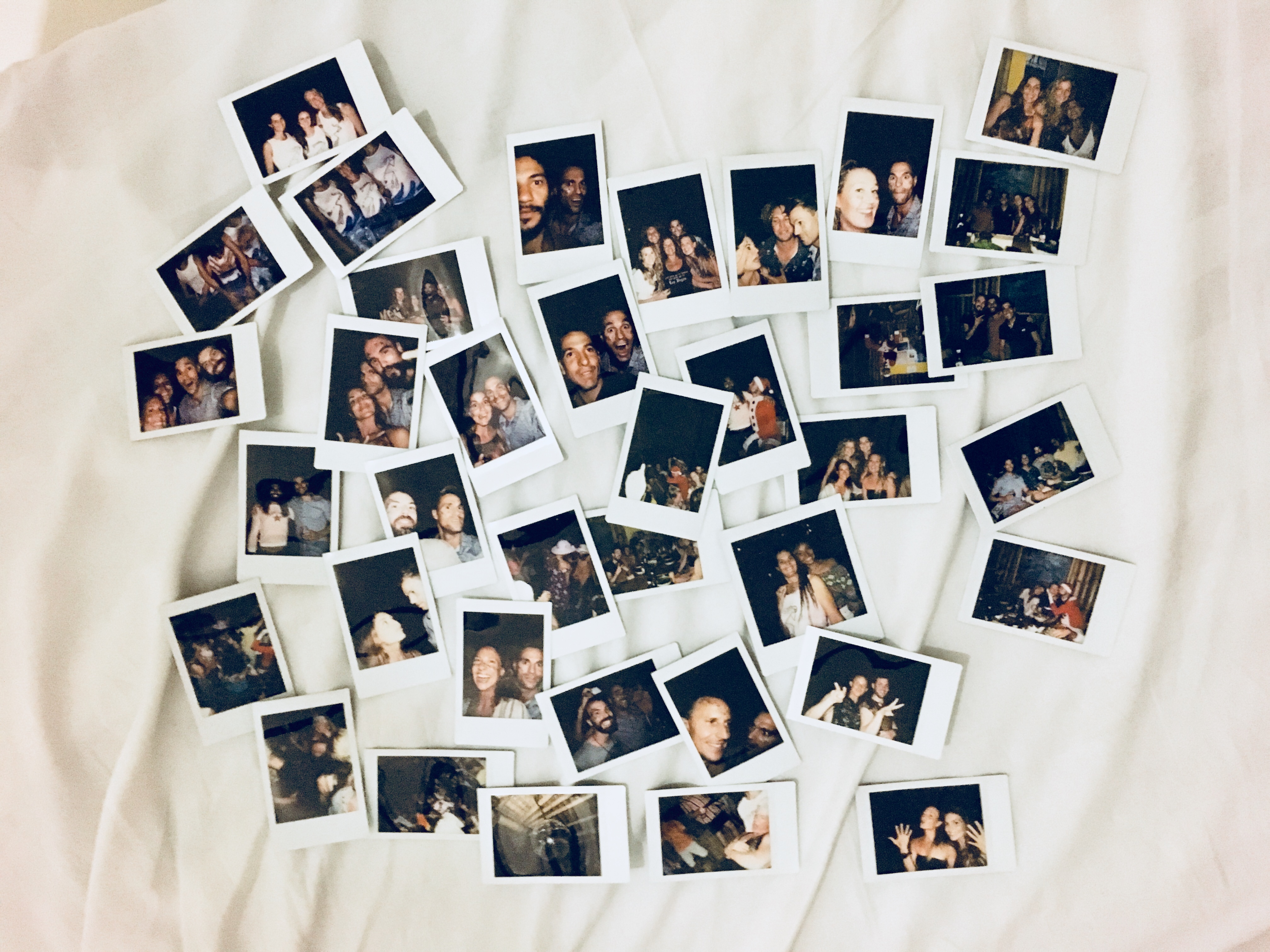 Polaroids after Deep Week after party.